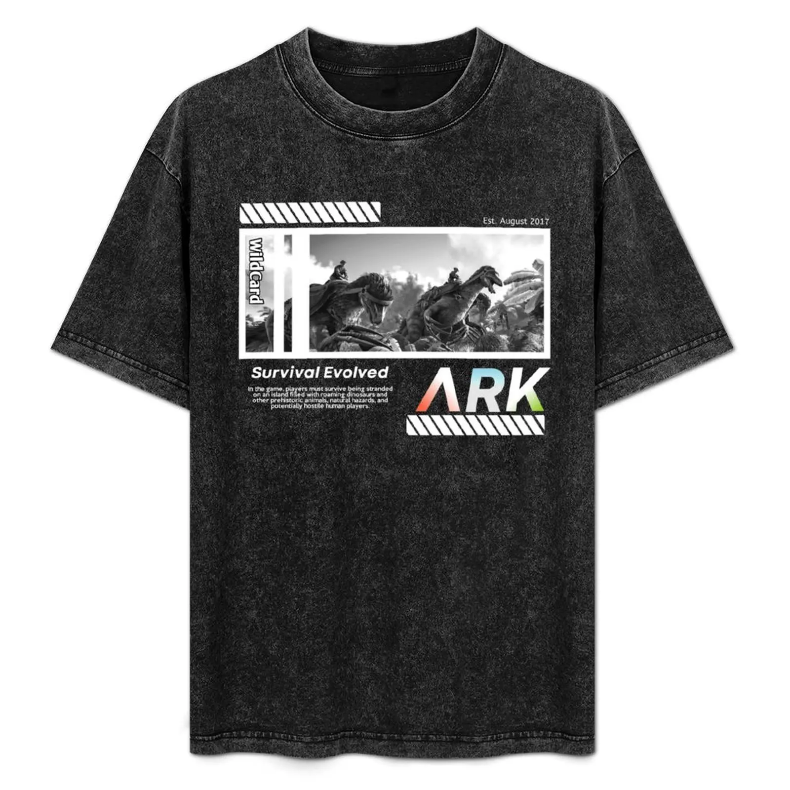 Мужские белые футболки ARK Survival Evolved