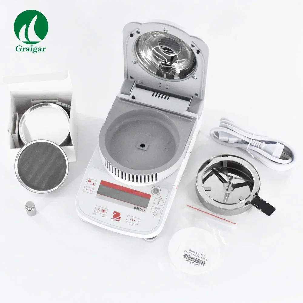 OHAUS MB27 Профессиональный измеритель влажности Галогенный анализатор нагрева