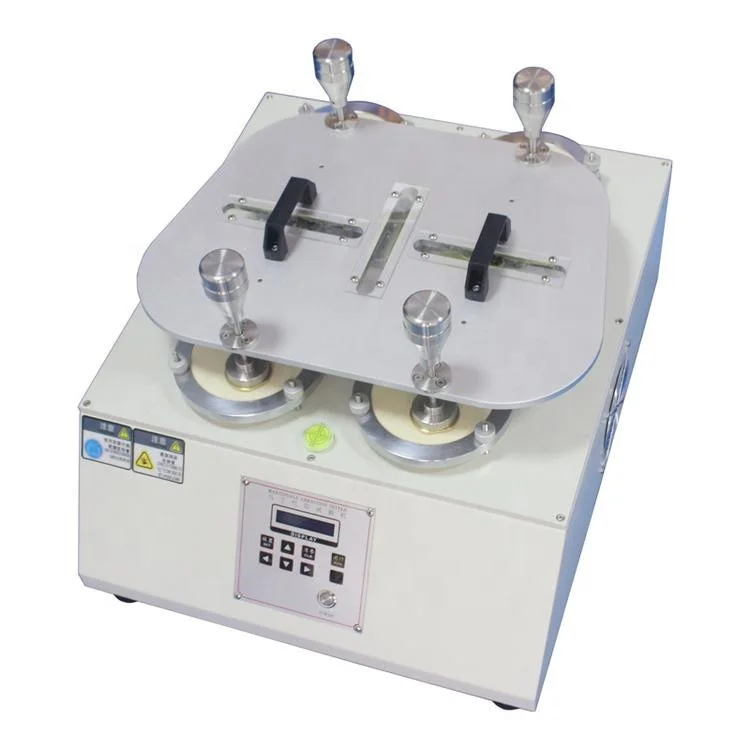 

8 heads Eight stations Textile lab equipment Pilling abrasive wear tester abrasion resistance testing machine