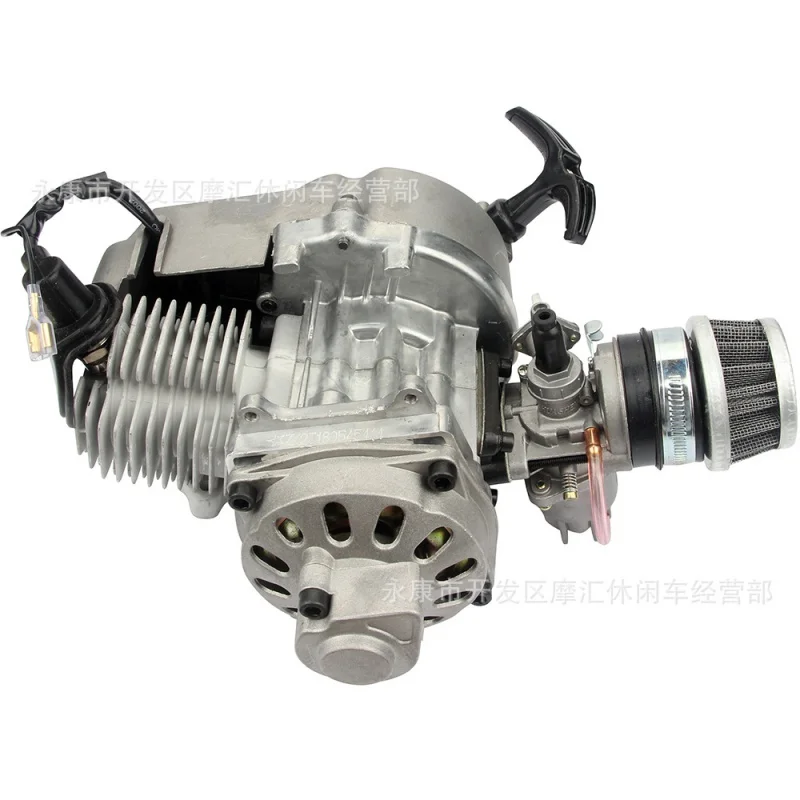 Мини-мотоцикл четырехколесный пляжный двигатель бензиновый SilverT8Fwith с крышкой