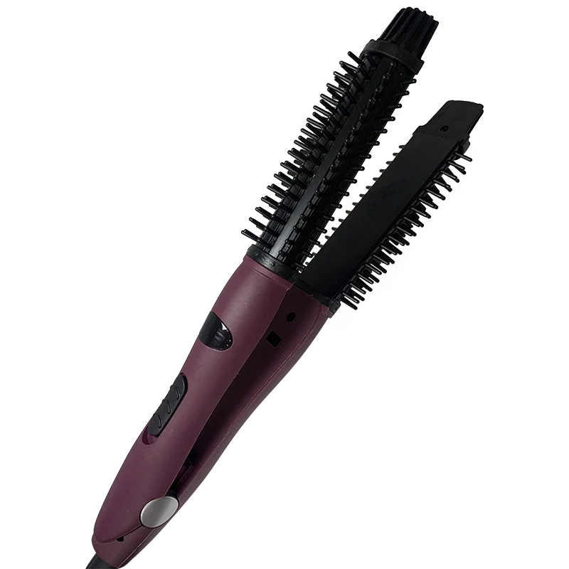 

New Both of high and low gear electric curling iron does not hurt the hair perm hair comb pear flower electric round brush shape