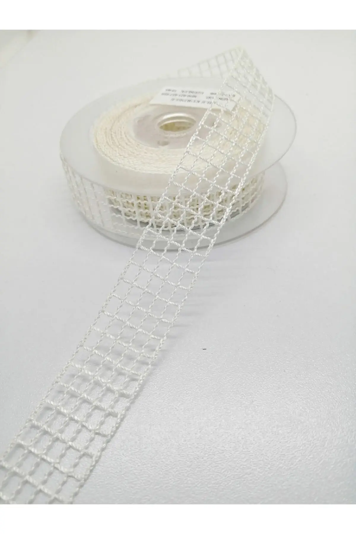 

White fishnet ribbon 2,5 Cm 1 meter hobby supplies & entertainment life