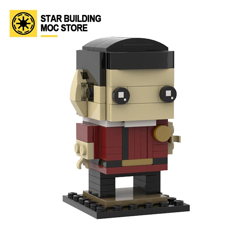 

Moc-84361 Sparkhead Classic Movie model Rexed Skywalikering Greviously Lograyin Children's toy gift