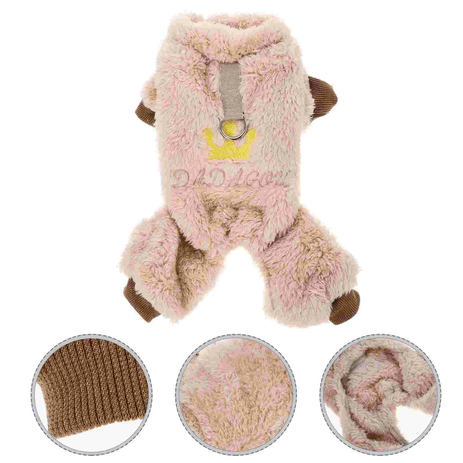 

Dog Clothes Dog Sweater Puppy Soft Thickening Clothes Warm Comfortable Dog Winter Clothes