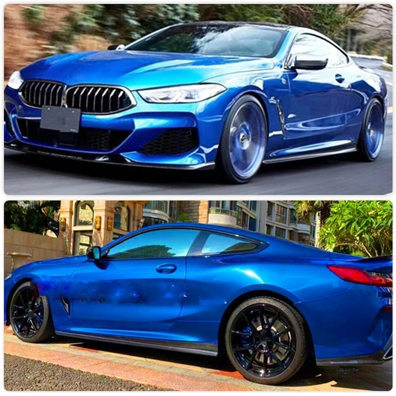 Автомобильные Боковые удлинители для BMW 8 серии G14 G15 M850i xDrive M-Sport 2 двери 2018-2022