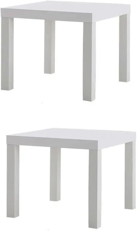 

End Side White (2 Pack) Lack