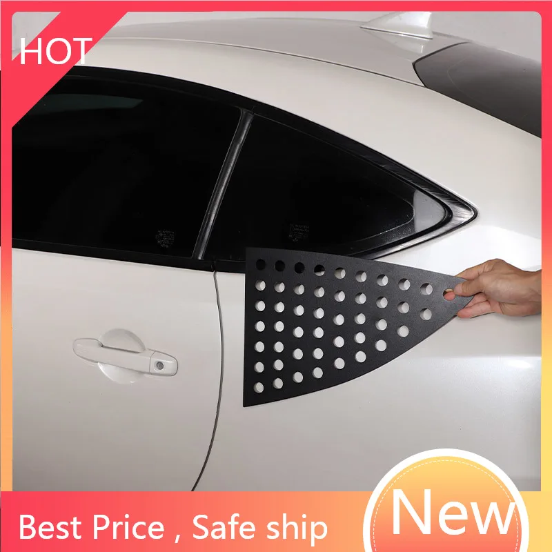 

Автомобильная Передняя и задняя треугольная стеклянная защитная пластина из алюминиевого сплава для Toyota 86/Subaru BRZ2012-2020 автомобильные аксесс...