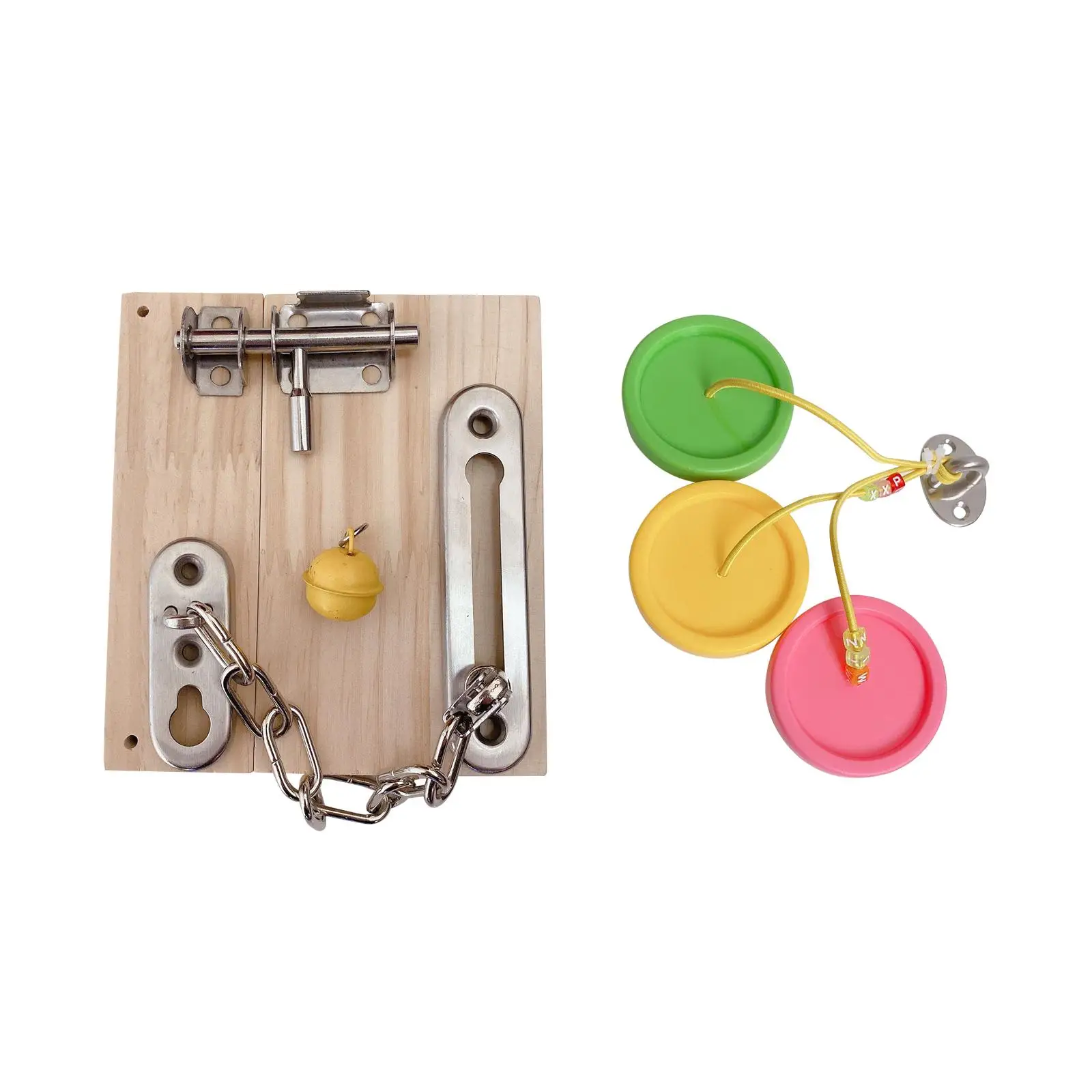 

Montessori Busy Board DIY Accessories Practical Skill for Toddlers Kids