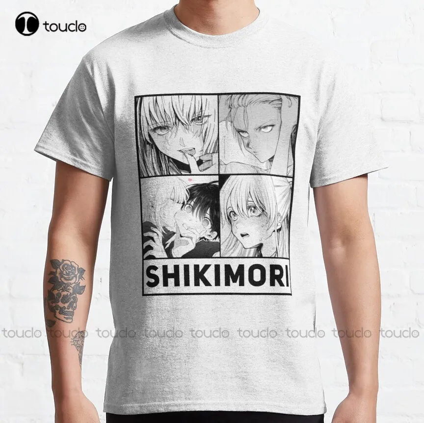 

Shikimori - Kawaii Dake Ja Nai Shikimori San Classic T-Shirt Red Shirt Custom Aldult Teen Unisex Digital Printing Tee Shirt