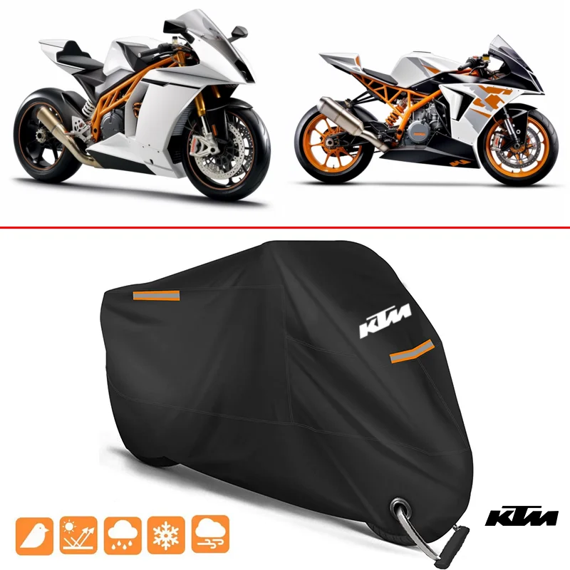 

For KTM RC Duke 390 200 790 890 690 250 125 990 300 Adventure 1290 1050 1090 Motorcycle Cover Outdoor Uv Protector Dustproof