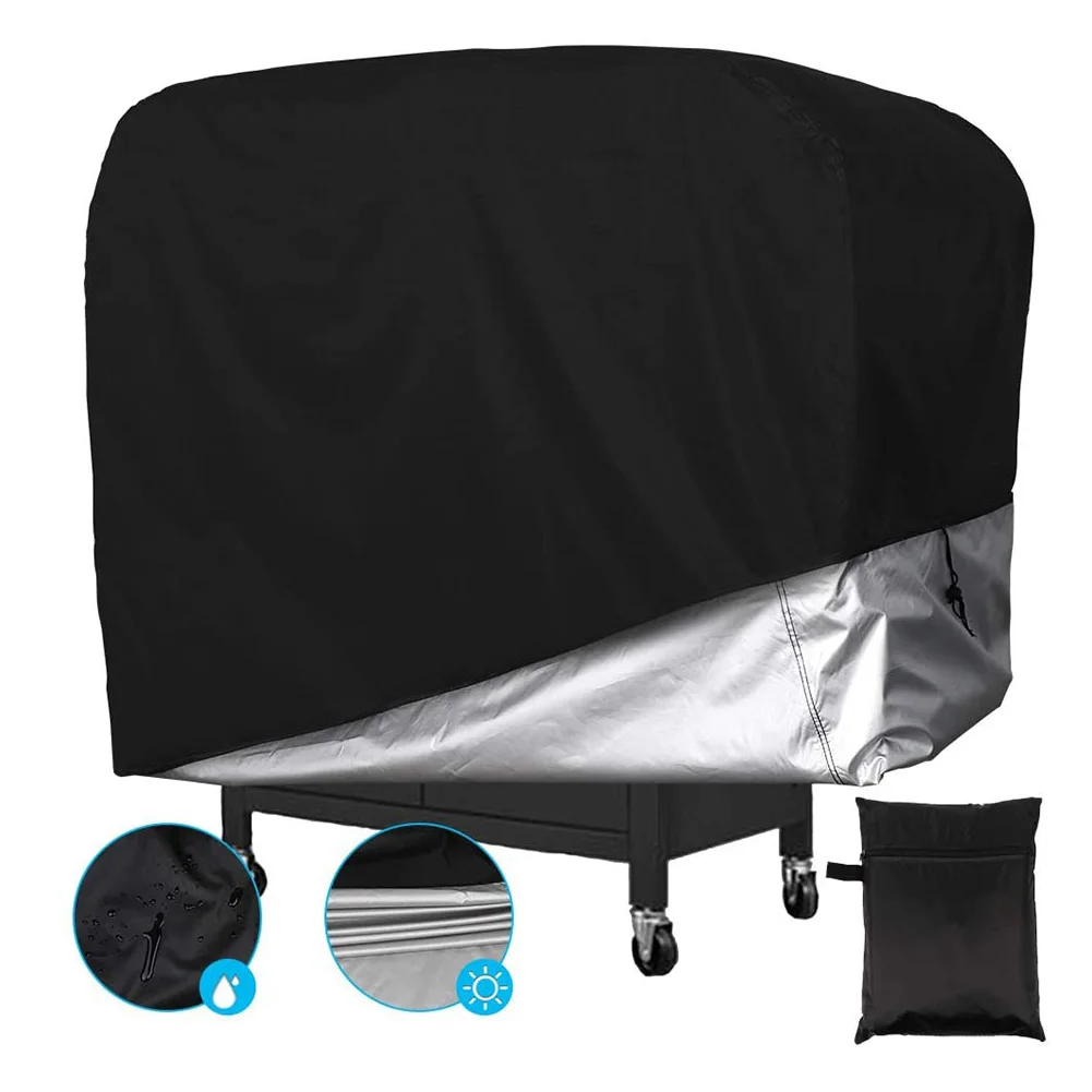 

BBQ Grill Cover Waterproof Outdoor Barbecue Cover Heavy Duty Anti Sun Rain Protective Garden Grill Protection Outdoor 4 Sizes