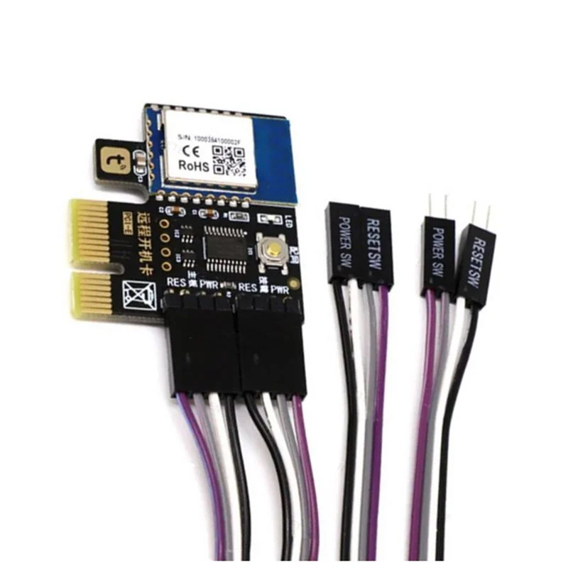 A3 Tuya Wifi PC Power Switch Desktop Computer Remote Boot Startup Card Telecommuting PICE MINI APP Control