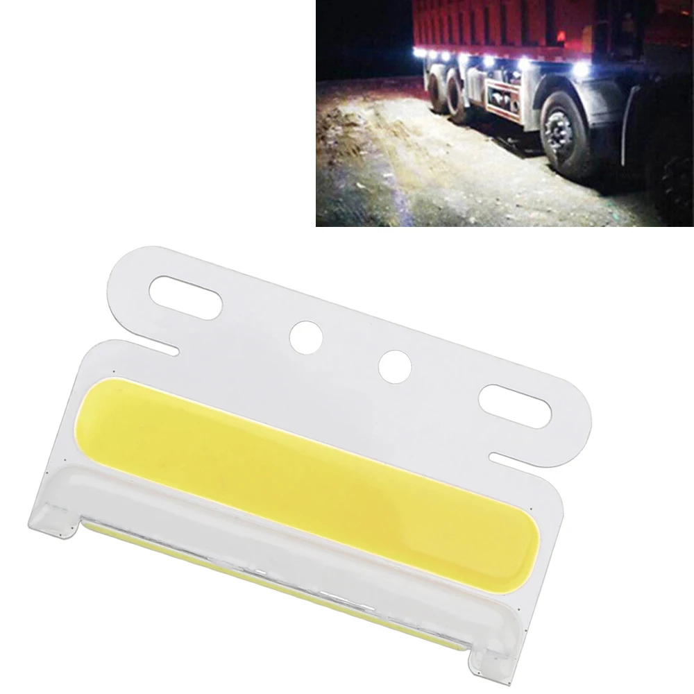 10 шт./компл. универсальный боковой фонарь для грузовика COB 24 В 42 светодиода супер