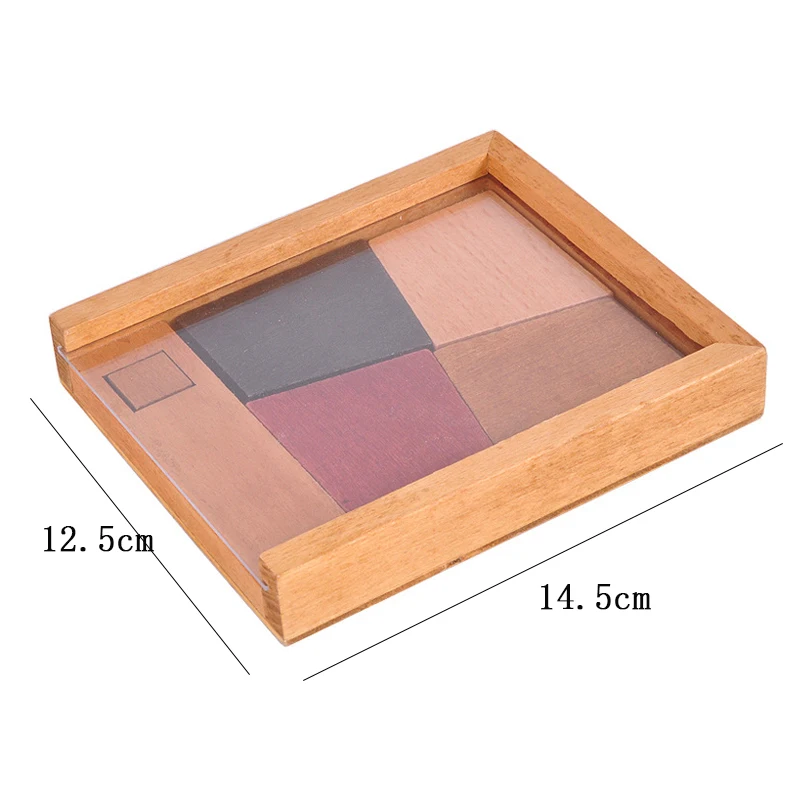 Деревянные головоломки для взрослых и детей развивающие игрушки IQ Training Challenge Juego