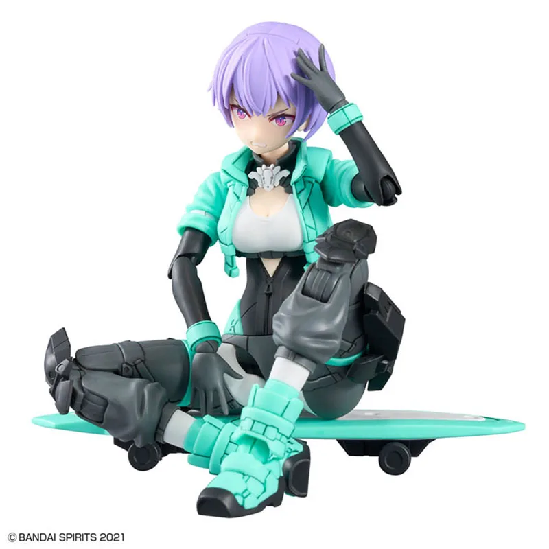 Фото В наличии: Набор для сборки модели Bandai 30 Minutes Sisters, аниме-фигурки 30MS SIS-V00 Rydira, цвет A, коллекционная модель аниме-фигурки, игрушки №4