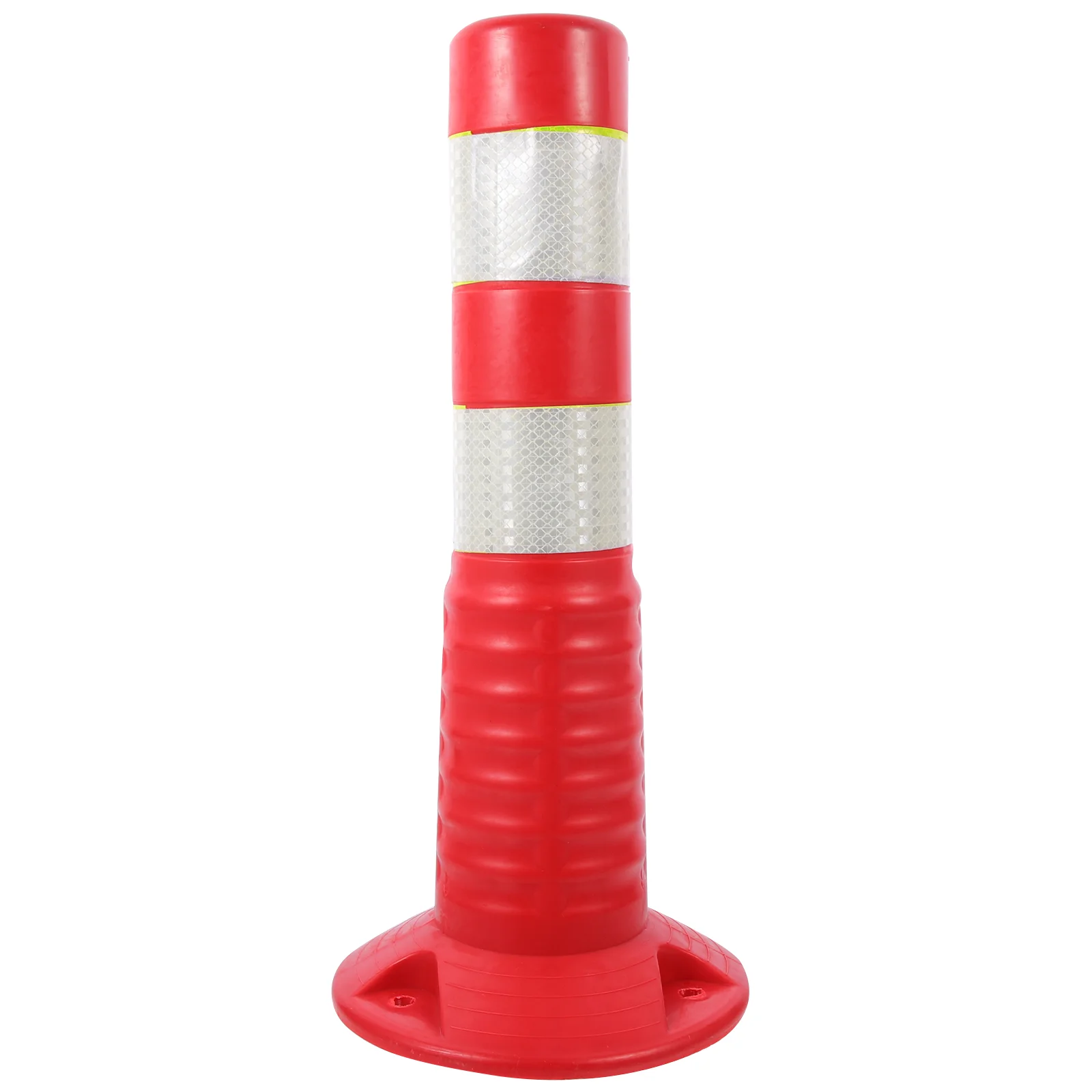 

Traffic Safety Cones Channelizer Cones Post Anti-collision Warning Pile Isolation Plastic Road Barrier Column Crash
