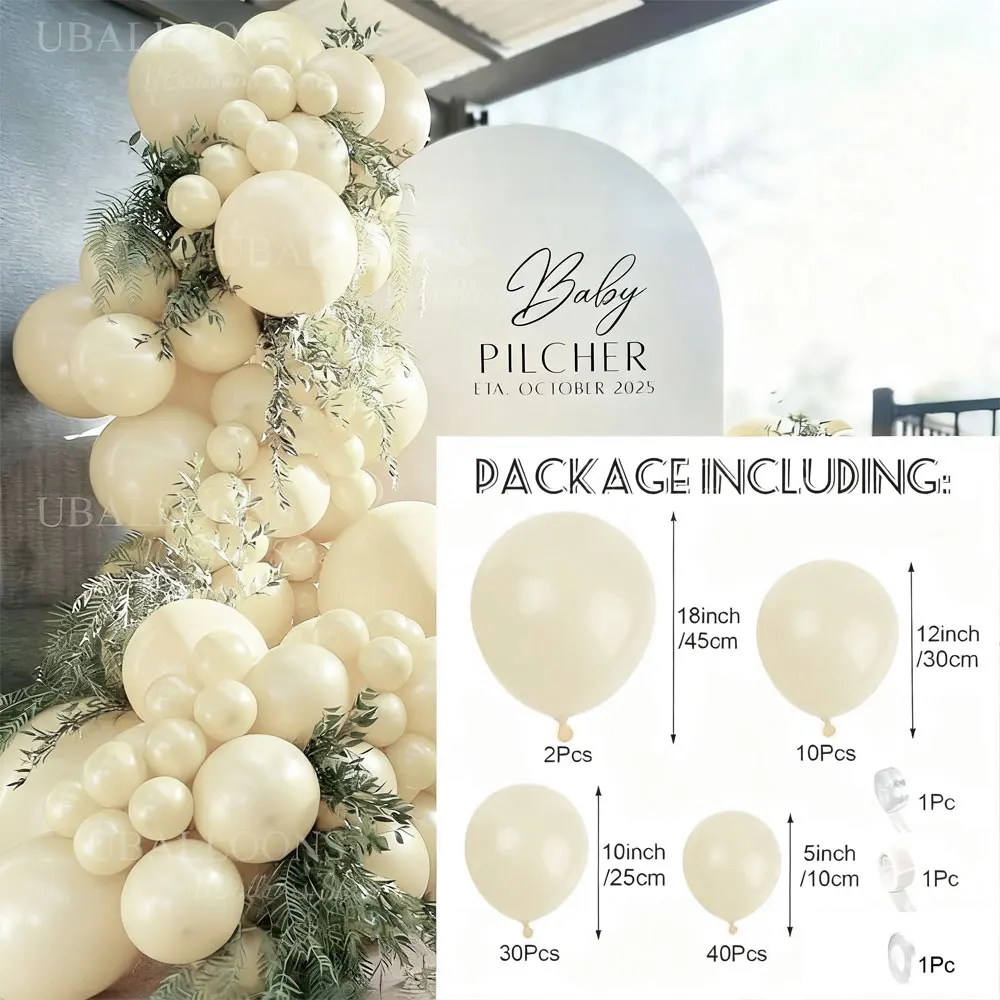 

Гирлянда из воздушных шаров MicroPlush, горчичный, лимонный, 5/10/12/18 дюймов