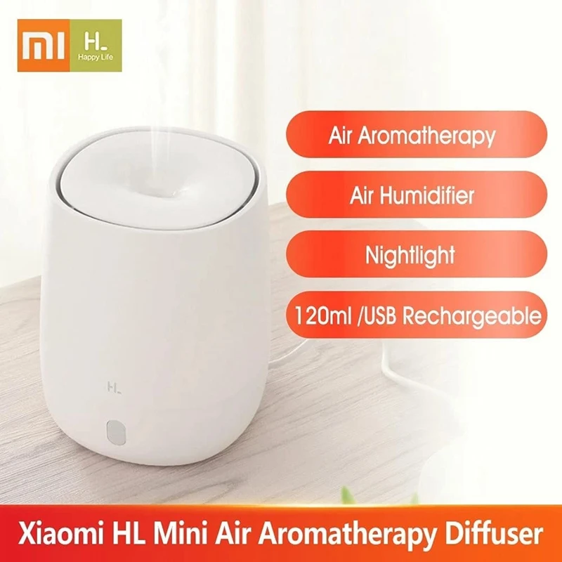 

XIAOMI Humidifier HL Aromatherapy Diffuser Humidifier Home Air Diffuser Dampener Aroma Machine Essential Oil Ultrasonic Mist