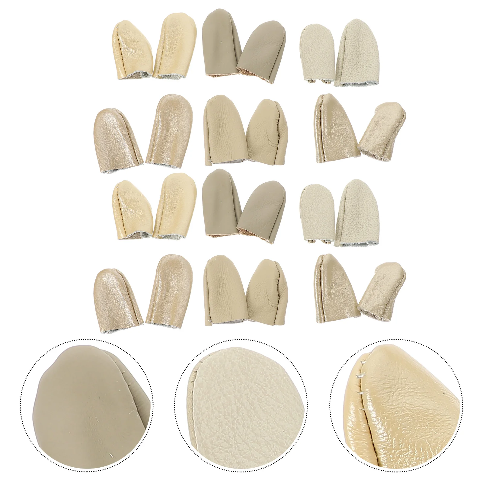 

Finger Sewing Needle Felting Guard Cot Protector Cover Sleeve Protectors Supplies Neddlework Thumb Gloves Mittens Diy Thimble