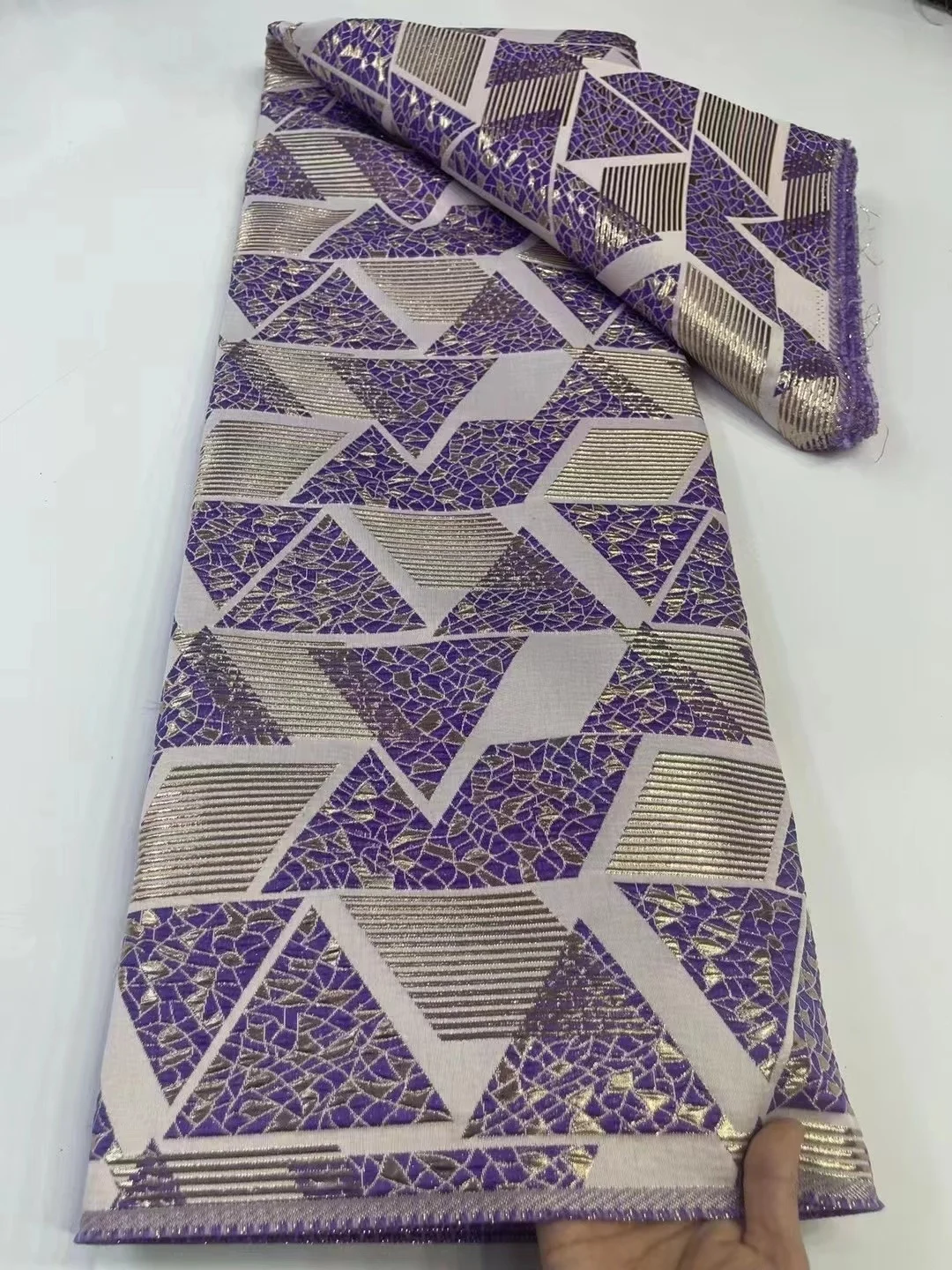 Новый дизайн жаккардовая кружевная ткань 2024 высококачественная из Френч-кружева