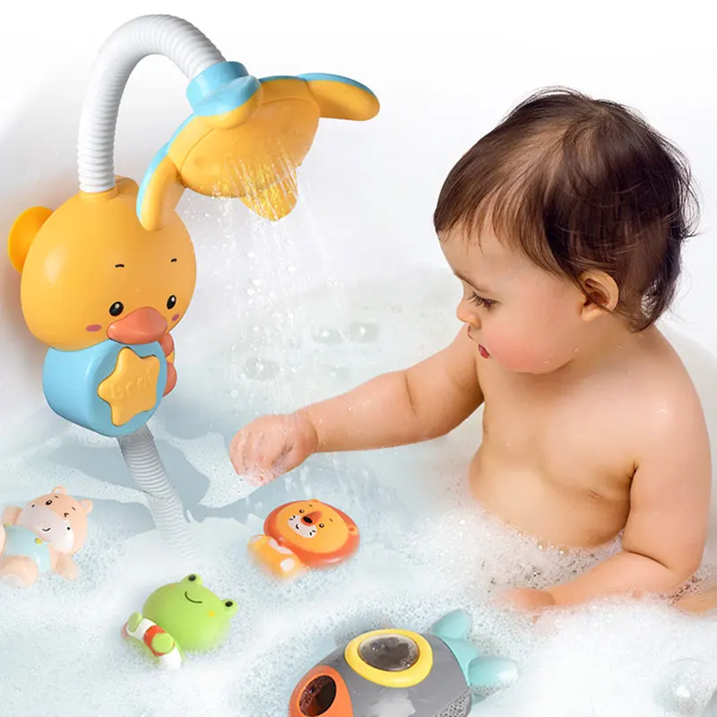 

Игрушки для ванны детский душ для малышей на 12/24 месяцев ванночка для купания Ванная для воды игрушка для бассейна для детей подарок для мал...