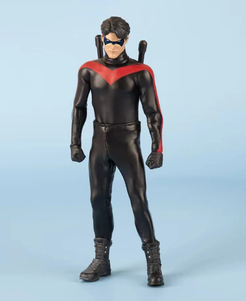 1/12 модное боди супергероя сине-красное оружие аксессуары на талию для 6-дюймовых