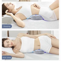 bedding lumbar support pillow pregnancy adjustable height triangle lying waist pad home 3d mesh multifunctional sleep cushion