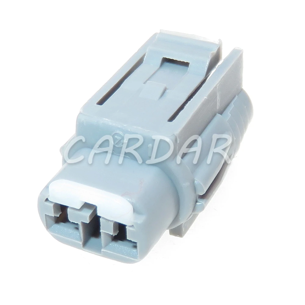 

1 Set 2 Pin Car Wiring Terminal Cable Harness Socket Automobile Adapter Grey Auto Waterproof Plug