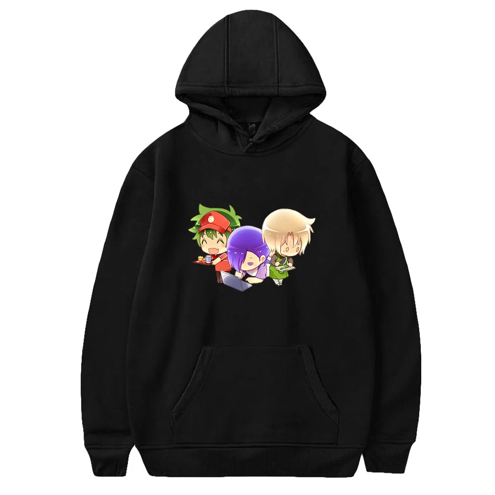 

The Devil is a Part-Timer Hoodies Women Men Pullover Hooded Sweatshirts Anime Streetwear Harajuku Fashion Tracksuit