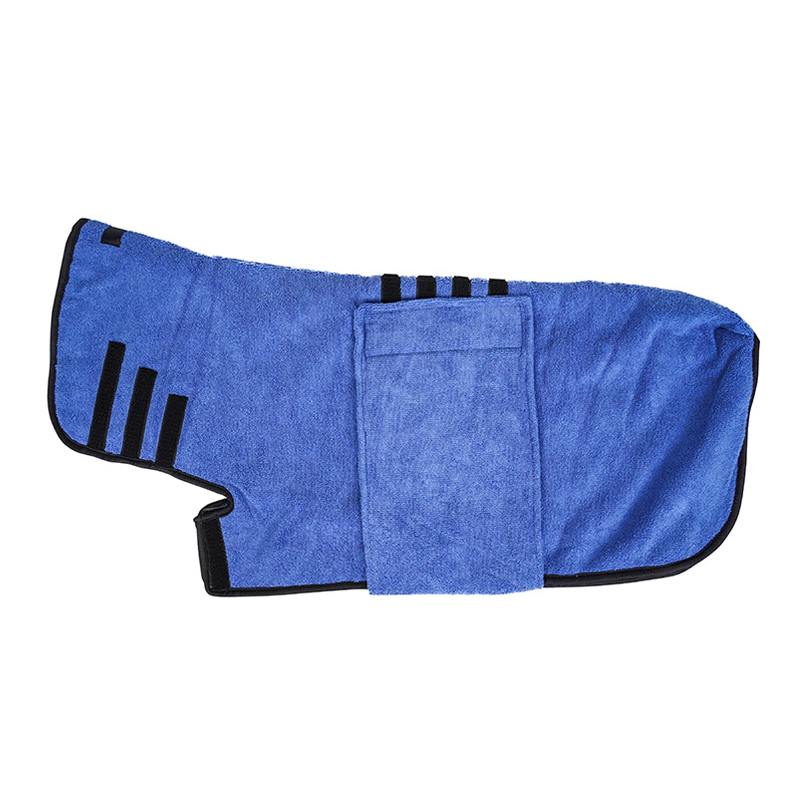 

Home Accessories Nylon Muddy Pet Dog Bathrobe Dressing Gown Drying Coat Adjustable Grooming Supplies Towelling Cozy Ultra Soft