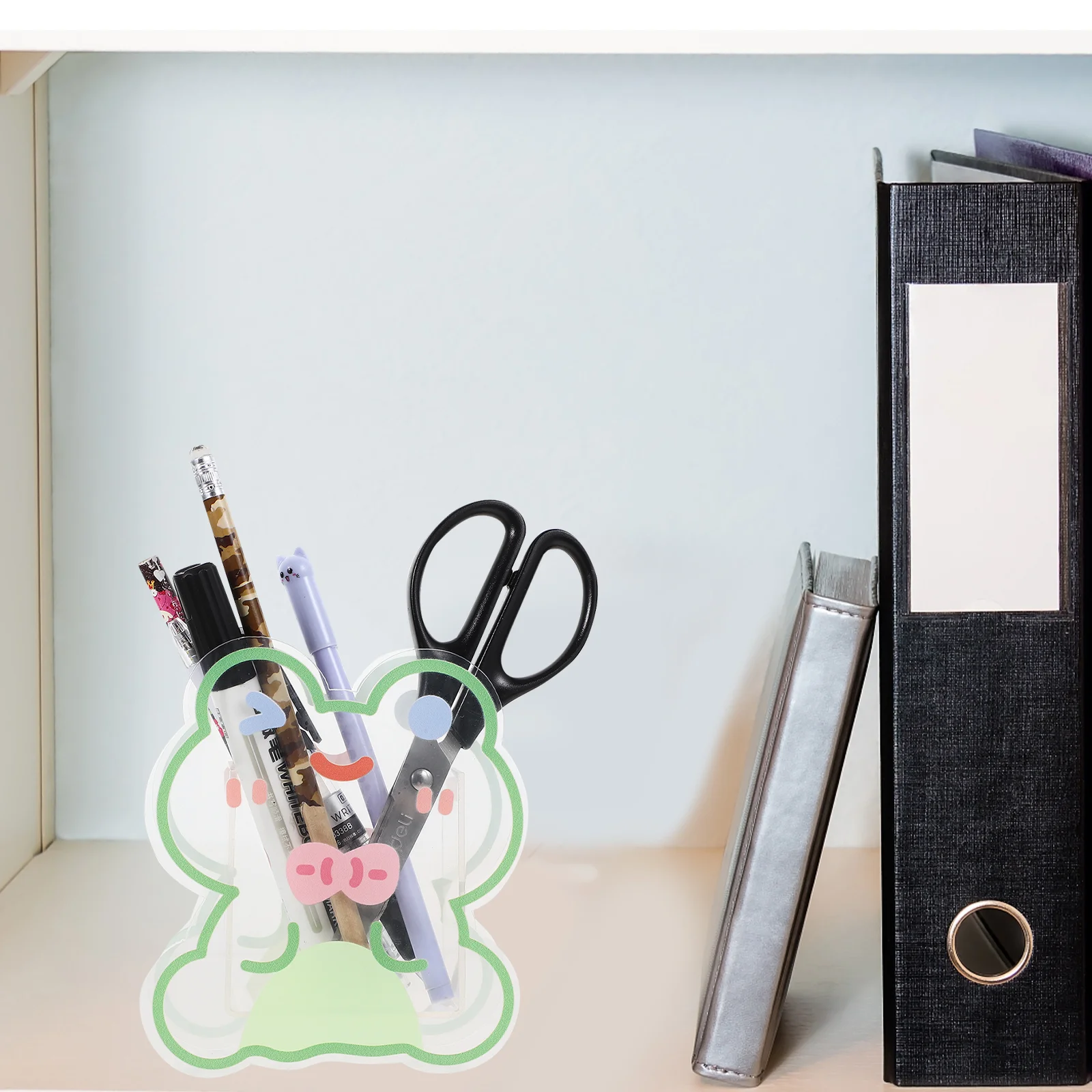 

Acrylic Pen Container Acrylic Holder Clear Lovely Lovely Brush Holder Cosmetics