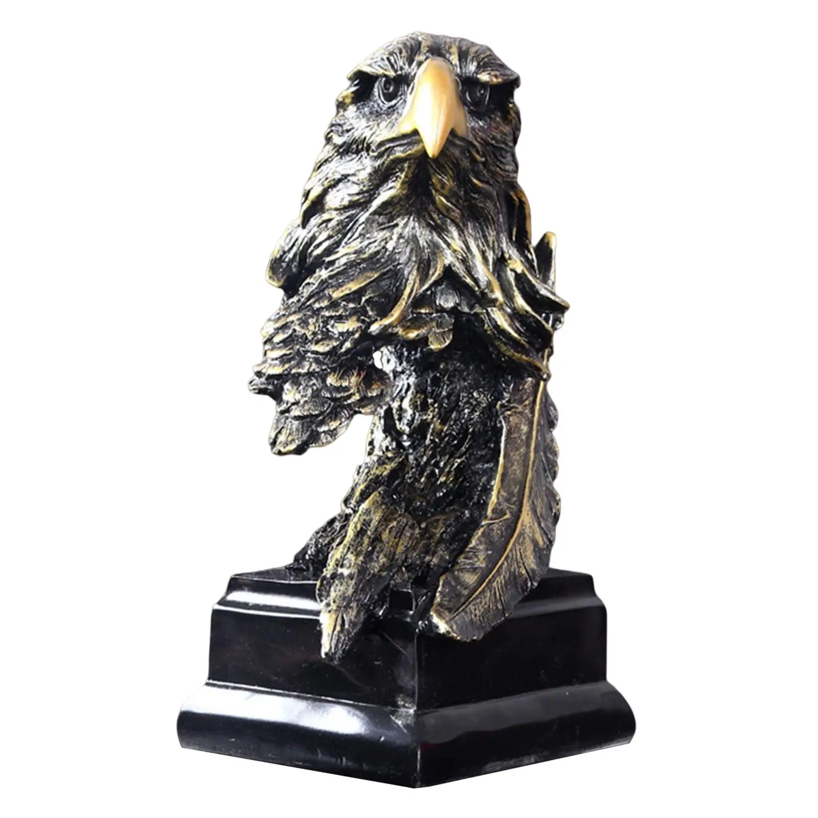 

Декоративная статуя орла, сборная Статуэтка птицы, ремесло, скульптура животного из смолы для студии, настольное украшение для гостиной