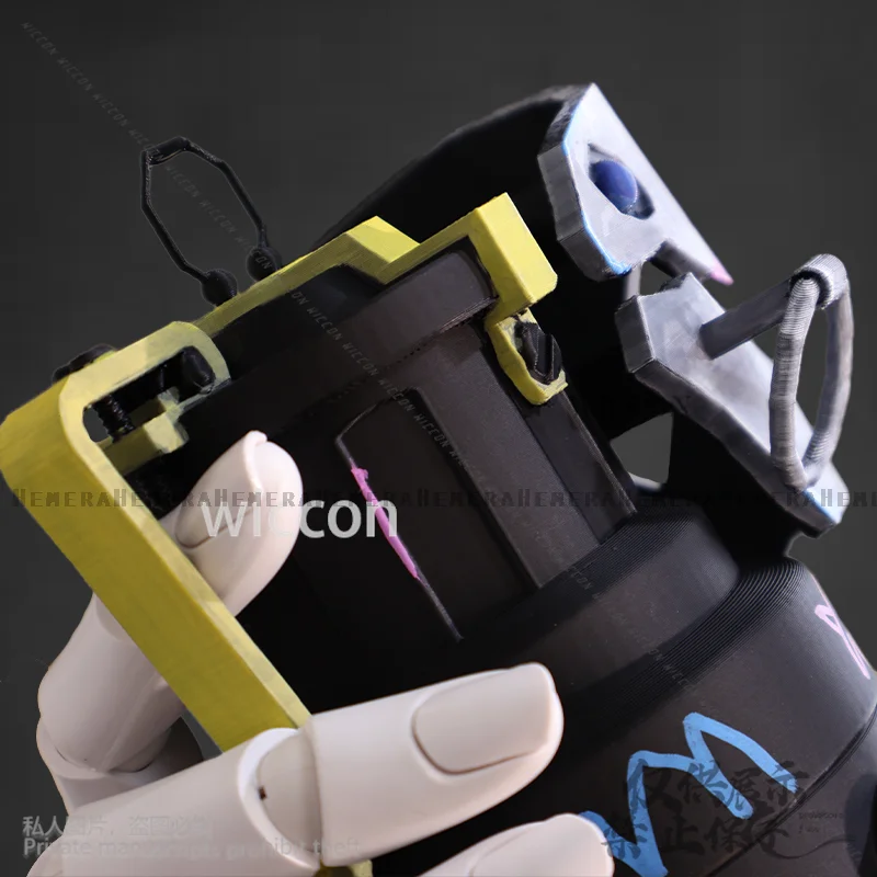 Аниме Arcane Косплей Jinx Костюм Chomper Акула Оружие Брелок Реквизит Для Хэллоуина