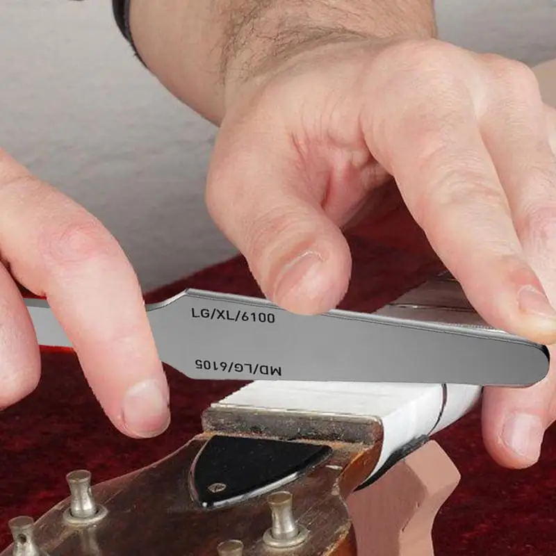 Лад короночный файл ладовый рандомный стальной напильник для ладового конца Luthier