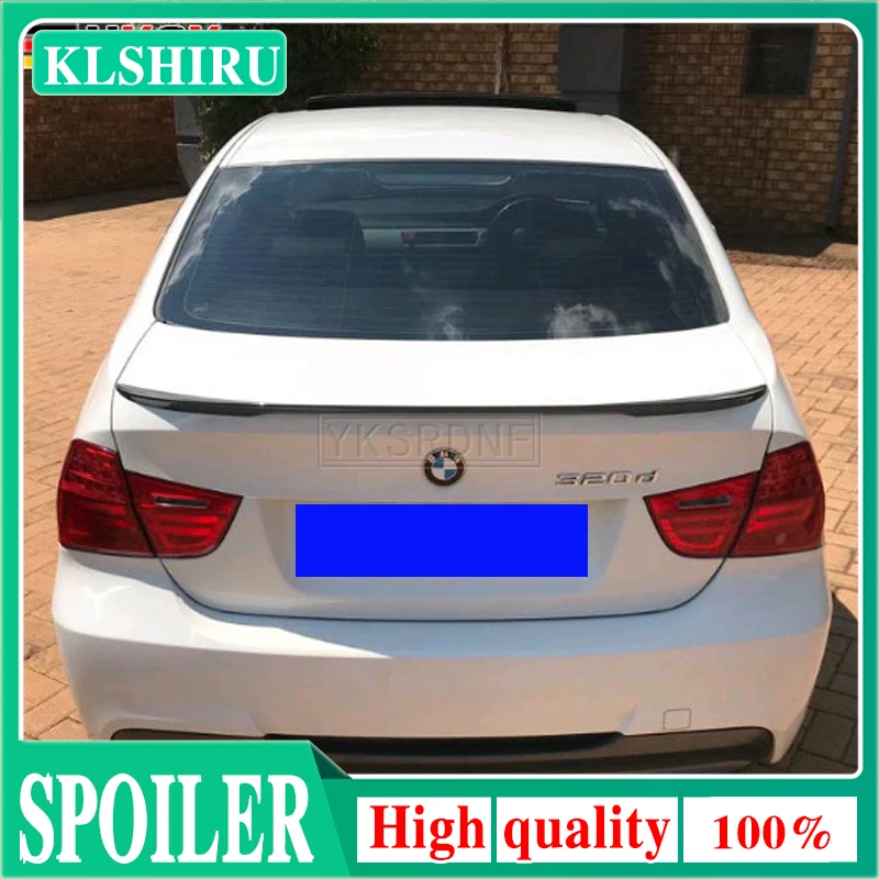 

Спойлер из углеродного волокна для заднего крыла багажника для BMW E90 3 серии 318i 320i 325i 330i 335i P стильные автомобильные аксессуары автостайлинг
