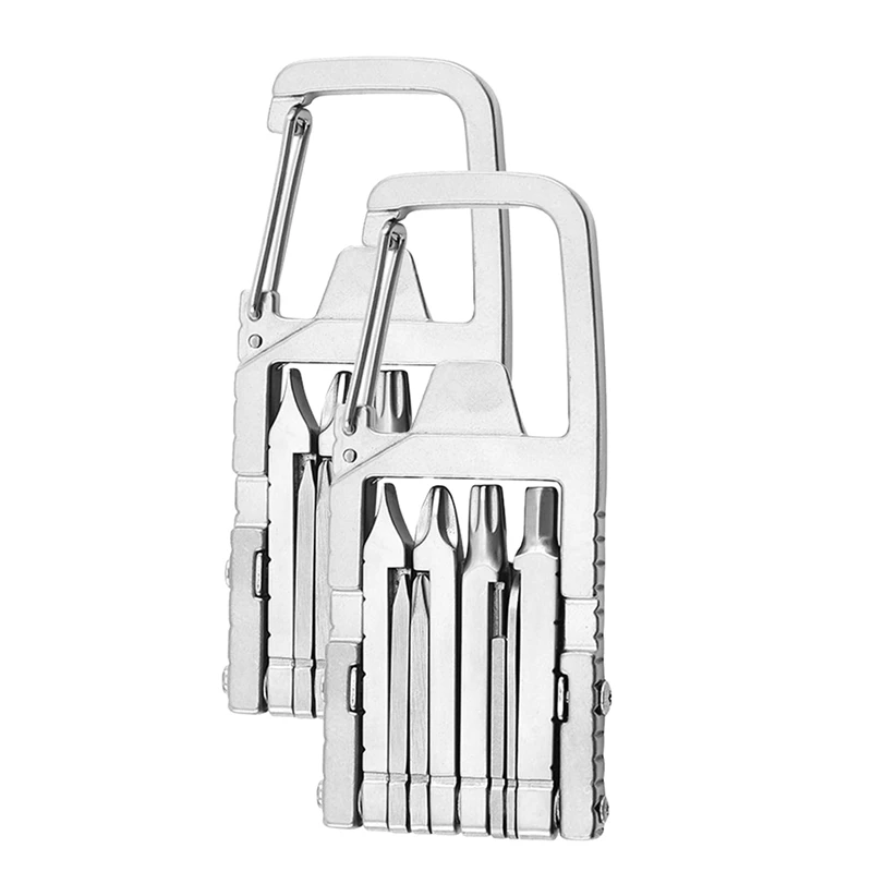 2 шт. складные многофункциональные мини-плоскогубцы 12 в 1