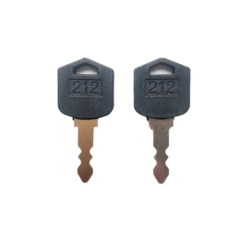 

XOJOX Excavator Parts For 2pcs 212 Key For Doosan Daewoo Forklift Skid Steer D554212