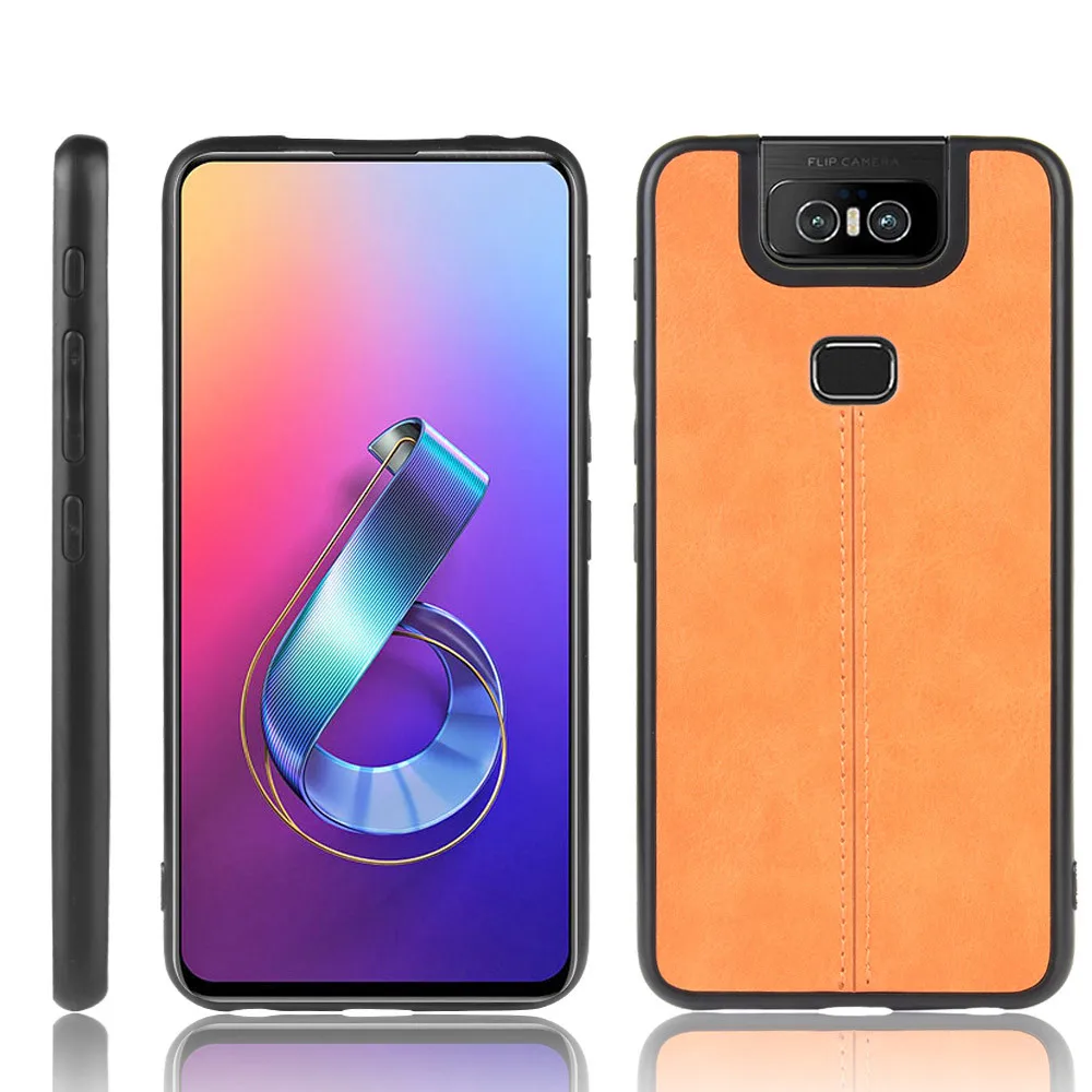 Ударопрочный чехол для Asus Zenfone 6 ZS630KL телефона Zenfone6 модный полностью из