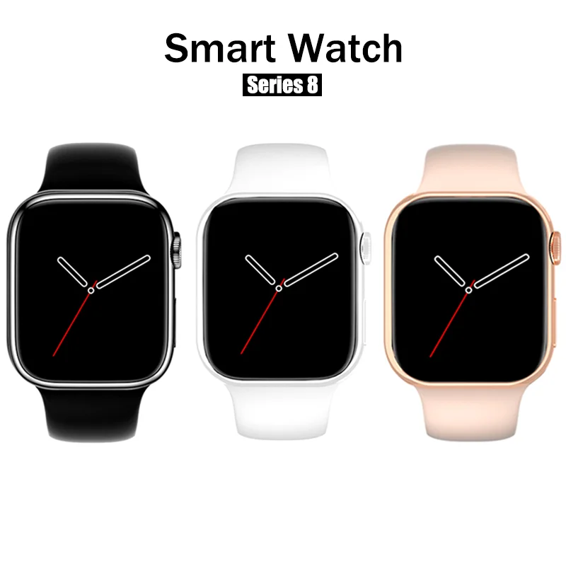 

2023 Smart Watch Series 8 Bluetooth Call Health Rate DIY Watch Face 1.90 " HD Screen Men Women Sport Bracelet for Apple Android