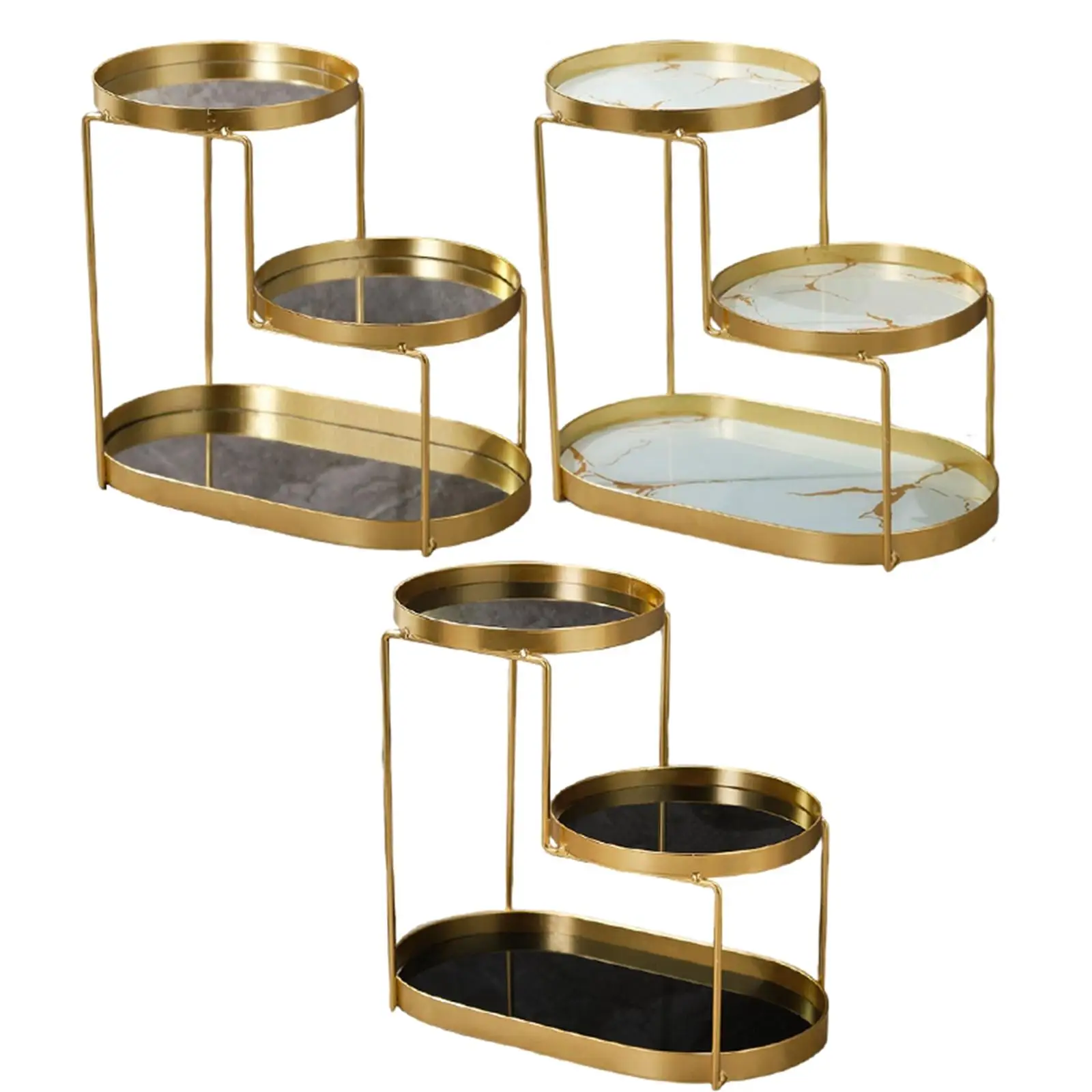 Изысканная косметика декоративный поднос помада безделушка подносы для стола