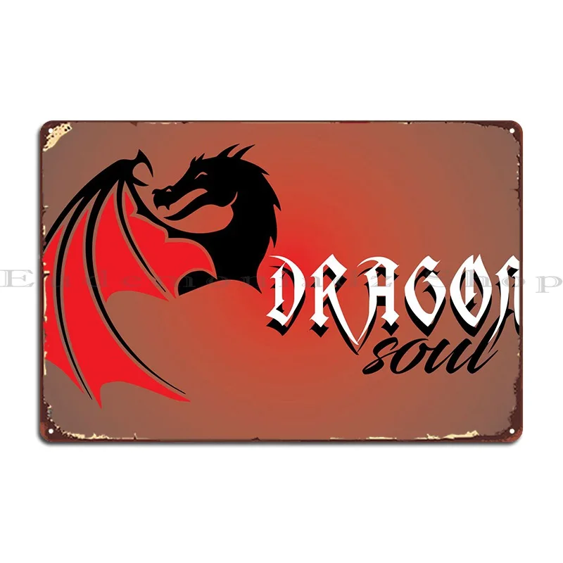 

Dragon Metal Signs Create Rusty Wall Decor Cinema Create Tin Sign Poster