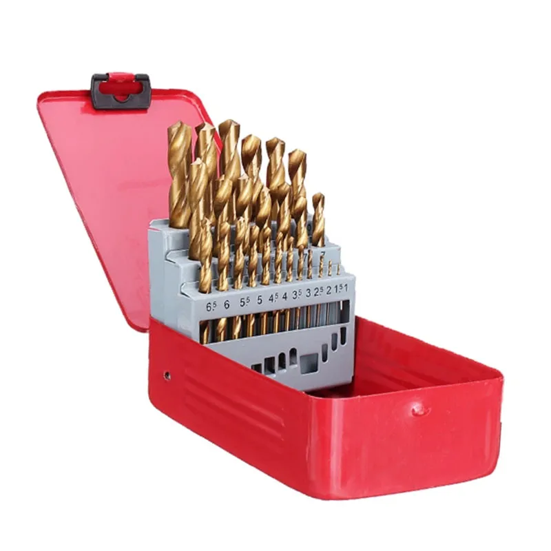 

13/19/25 шт., набор аксессуаров для дрели, 1-13 мм