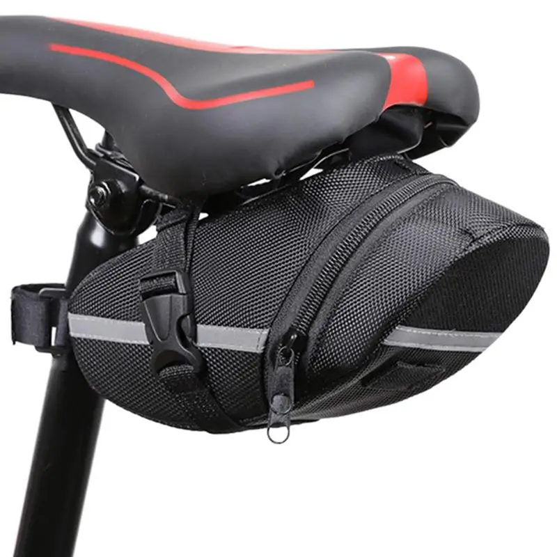 

Bicycle Saddle Rear Seat Storage Bag Ultralight Bicycle Tail Saddle Bag MTB Road Bicycle Repair Tools Saddlebag Fast delivery