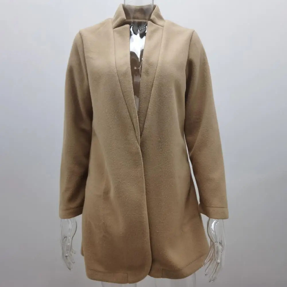 

Keep Warm Slim Fit Plus Size Stand Collar Spring Jacket Women Clothing