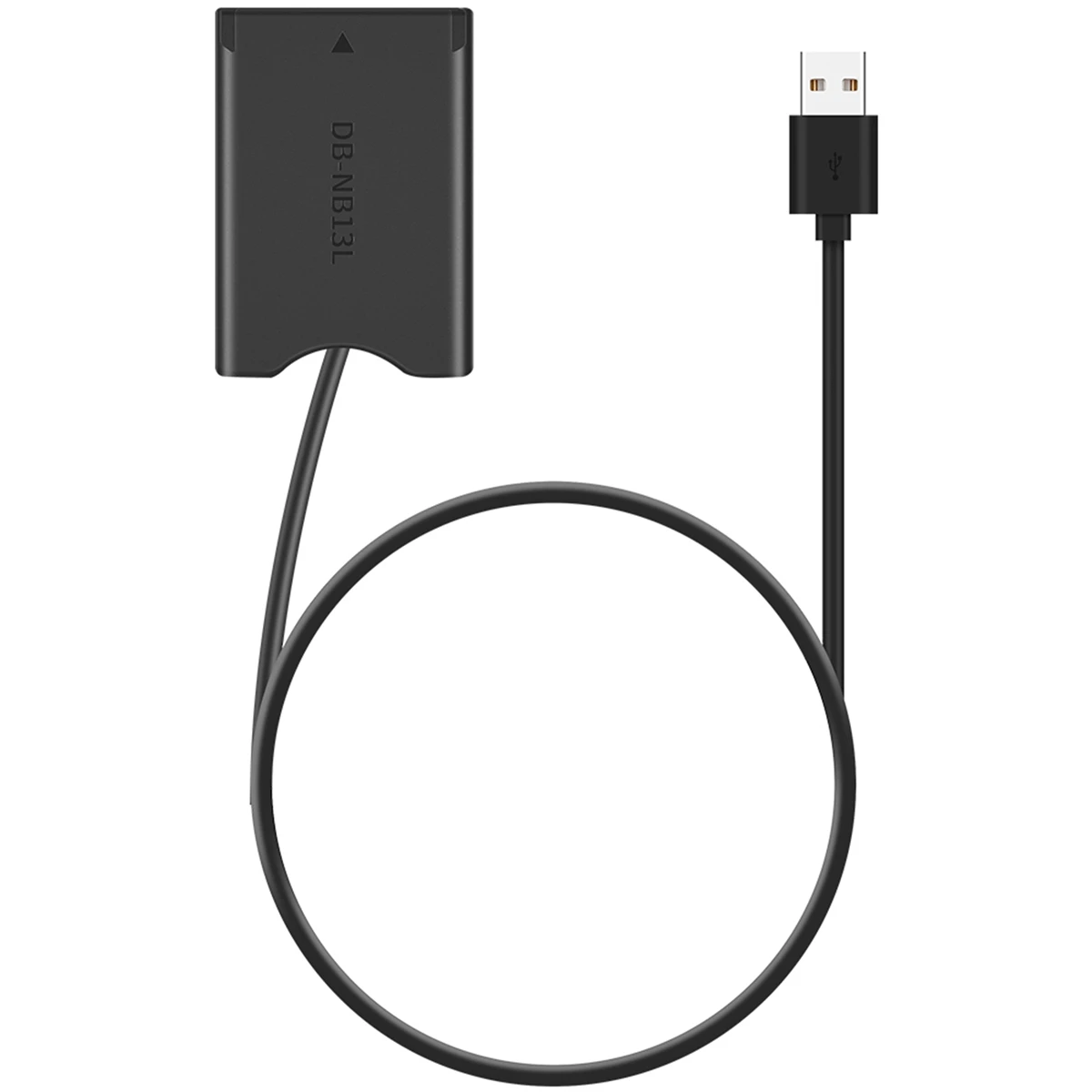 NB-13L-пустышка аккумулятора с адаптером питания USB-A соединитель постоянного тока