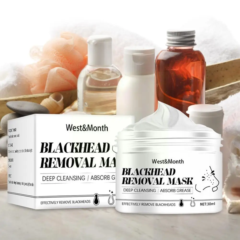 

Lanbena Blackhead Remover Nose Face Shrink Pores Deep Black Pore Acne Tearing Dots Strip Care Peeling Cleansing S P7h3