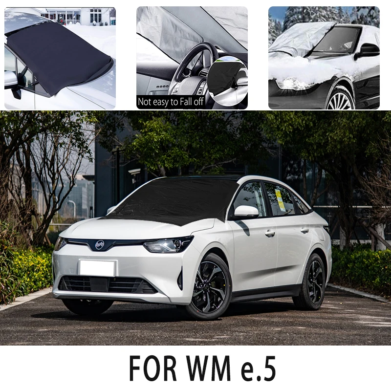 

Чехол Carsnow, переднее покрытие для WM e.5, защита от снега, теплоизоляция, солнцезащитный, ветрозащитный, морозный, автомобильные аксессуары
