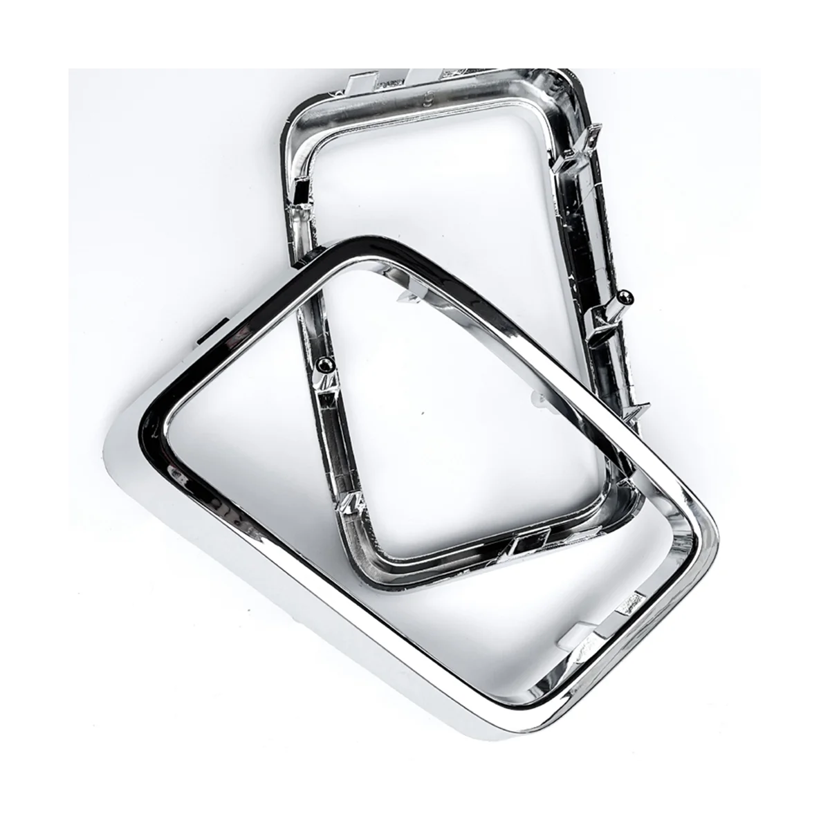 

Chrome Front Grille Cover Grill Ring Inserts Frame Trims Kit for 2017-2022 Grand 6ML09SZ0AA