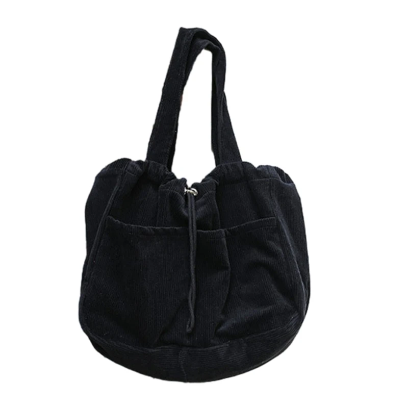 

Corduroy Handbag Soft and Stylish Shoulder Bag Suitable for Daily Use and Travel