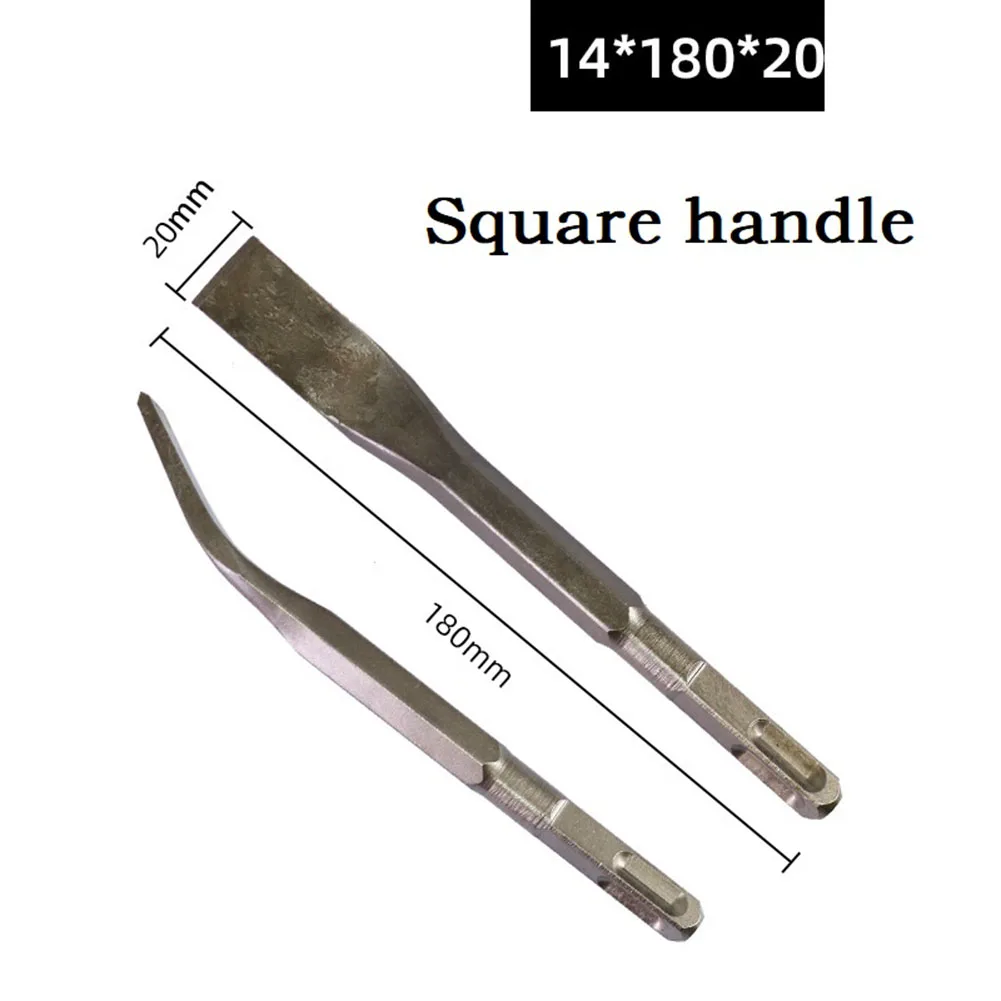 

3/5pcs Chisel Bits Set Square/Hex Handle Electric Hammer Masonry Point Groove Flat Chisel Drill Bit For Tile Cement Concrete